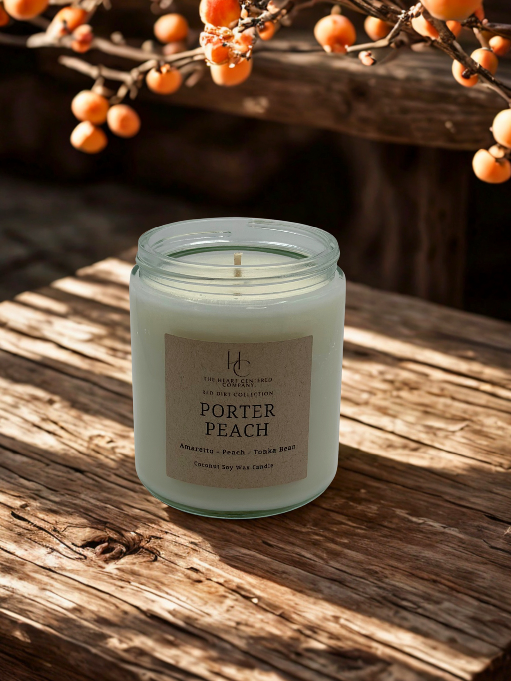 Porter Peach Candle
